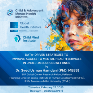 Thinking Global Acting Local for Child and Adolescent Mental Health